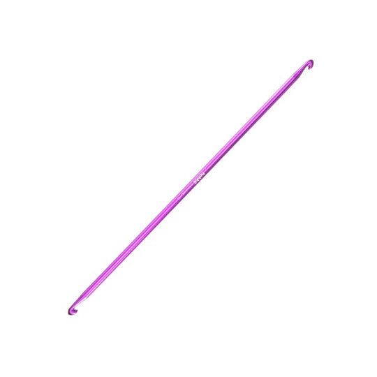 Uncinetto tunisino doppio in alluminio - 28 cm - Hobbii