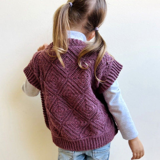 Snowrose - Kinder-Weste
4