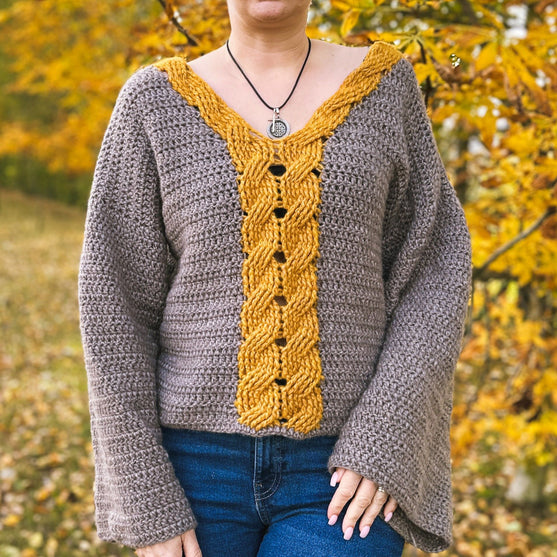 Serena Cable - Pullover
2