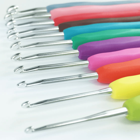 Easy Touch Häkelnadelset - 11 Größen - Hobbii
3