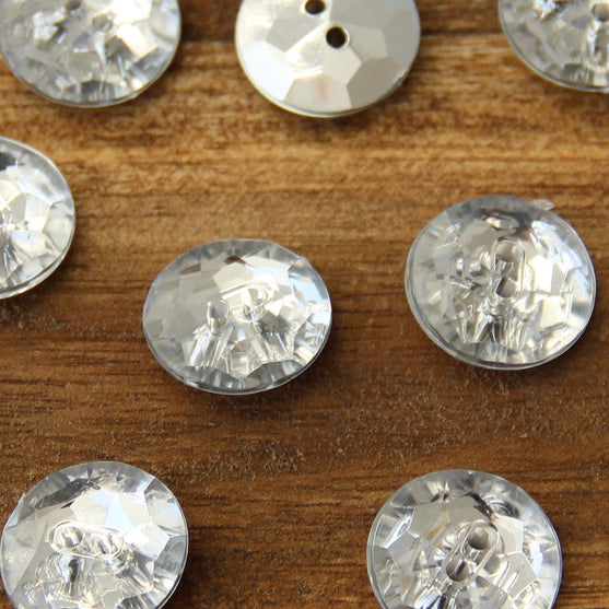 Cocktail Knöpfe mit 2 Löchern - 18 mm - Go Handmade
11