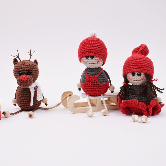 Gehäkelter Rudolph
3