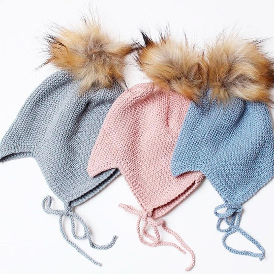 Gestrickte Teufelsmütze - Baumwolle
2