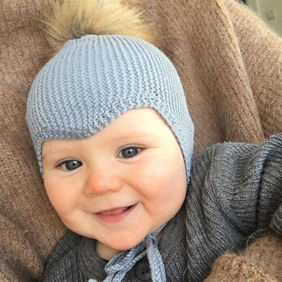 Gestrickte Teufelsmütze - Baumwolle
3