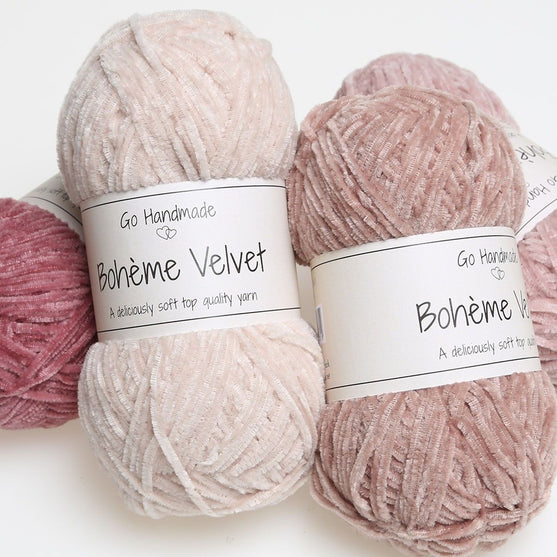 Granny Schal Bohème Velvet "Fine"
5