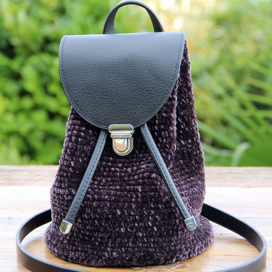 Taschenklappe für Metallverschluss - Braun/Bronze - Go Handmade
4
