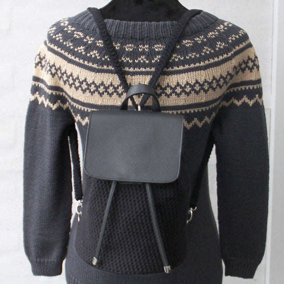 Taschenkordel - Schwarz/Bronze - Go Handmade
9