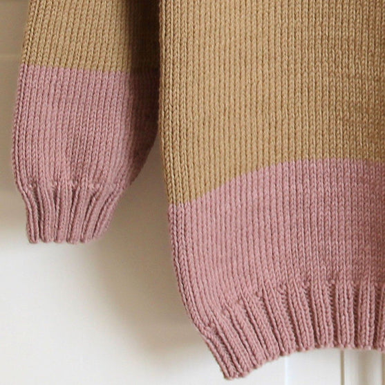 Stripe Raglan Sweater - Women
3