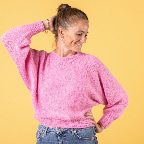 Kurz Schräg - Pulli - Pink Collection
2