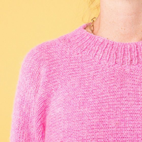 Kurz Schräg - Pulli - Pink Collection
4