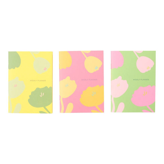 Weekly Planner Book - Fiori - Hobbii