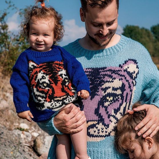 Icon Tiger - Kinderpullover
3