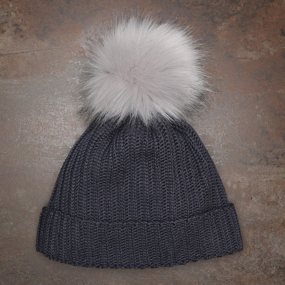 Pompom, Grau, Large/13 cm - Go Handmade
3