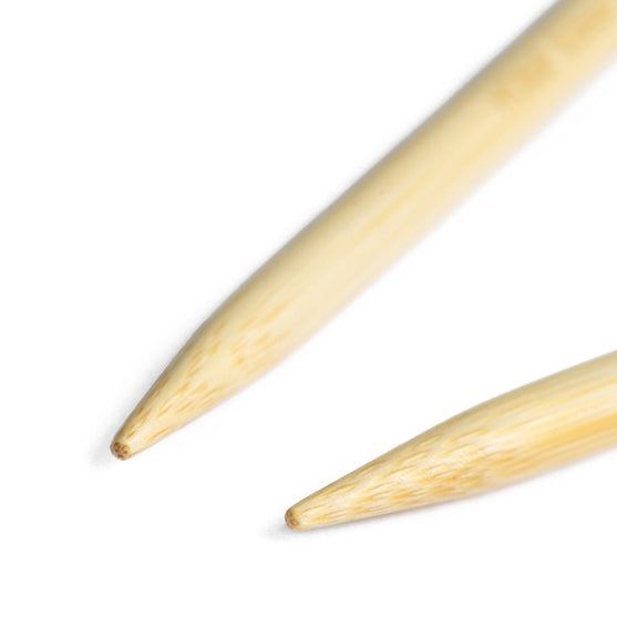 Bamboo Rundstricknadel - 80 cm - Hobbii
4
