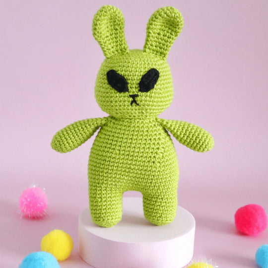 Bowie der Alien Hase