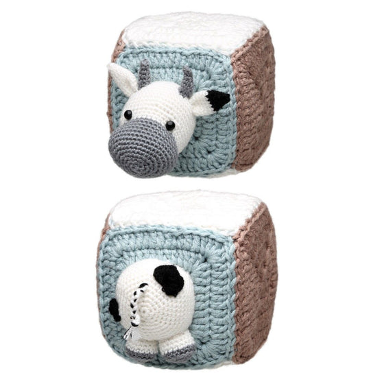 Stapelwürfel mit Tieren
5