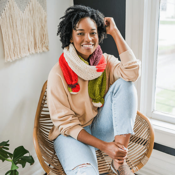 Chilly - Pom Schal
5