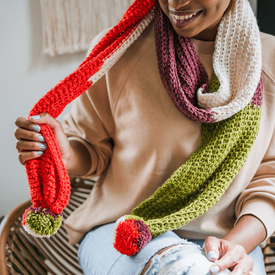 Chilly - Pom Schal
7