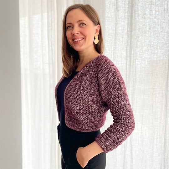 Pearly Elegance - Cardigan