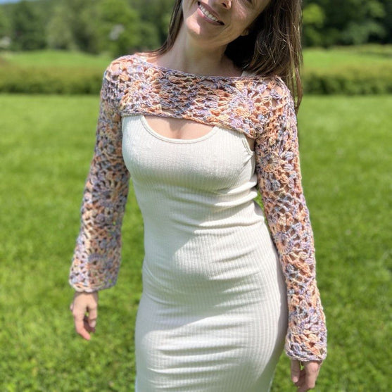 Lace Twist - Ärmelschal
2