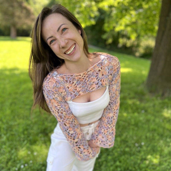 Lace Twist - Ärmelschal
4