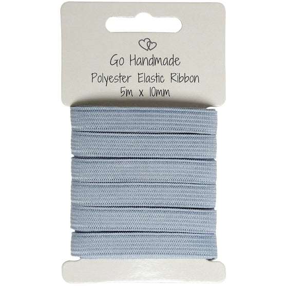 Gummiband - 10 mm - Go Handmade
4
