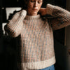 Vintage Tiles - Strukturierter Pullover
7
