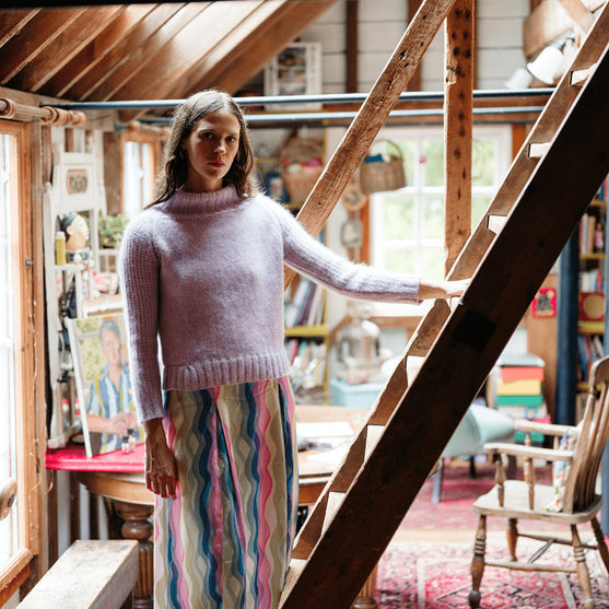 Jacaranda - Raglan-Pullover
7