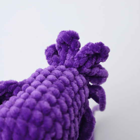 Krähen mit wenig Nähen
6