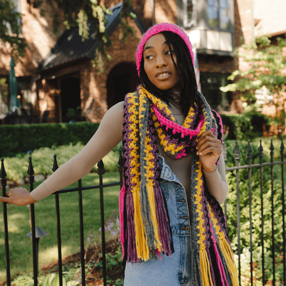 Metro - Mütze und Schal
3