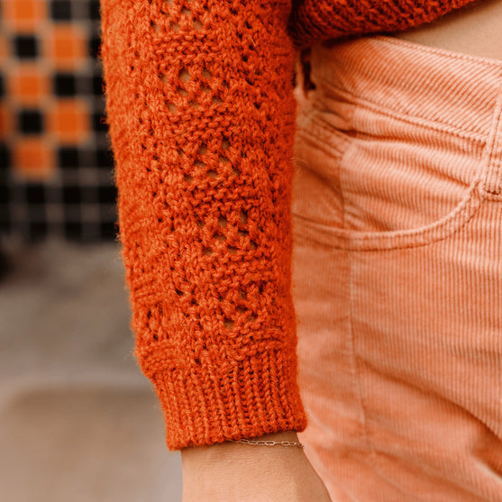 Timanfaya - Lochmuster-Cardigan
8