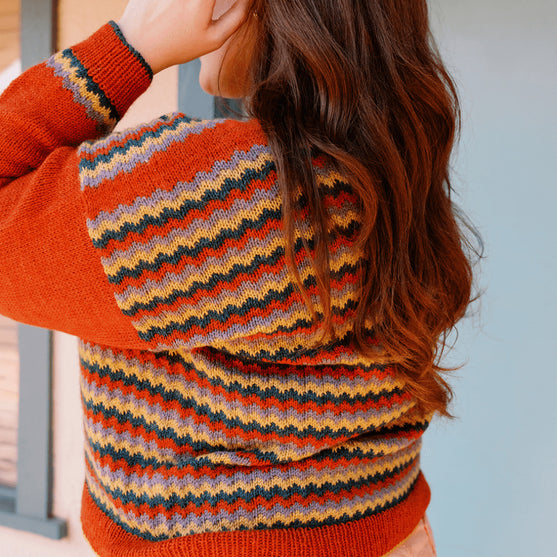 Lurdes - Chevron-Pullover
4