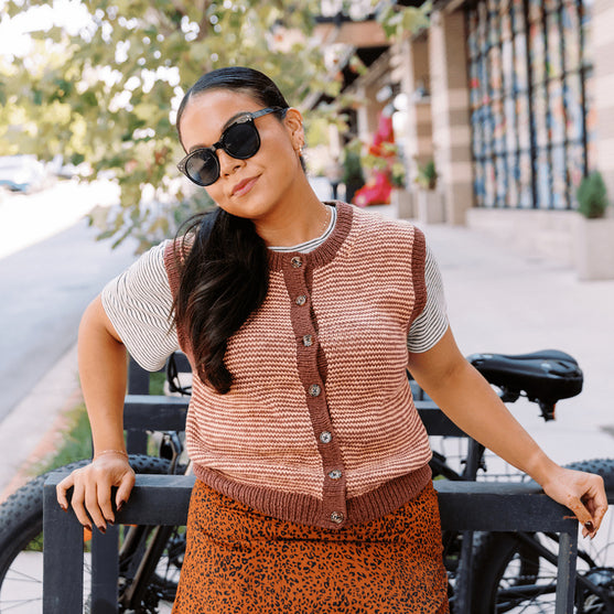 Bittern - Gestreifte Weste
7