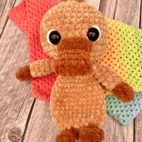 Herr Schnabeltier - Schmusetuch
2