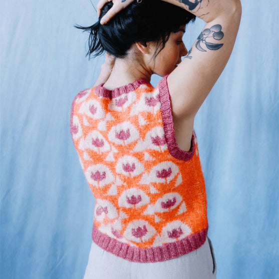 Quite Contrary - Farbmuster-Pullunder
2