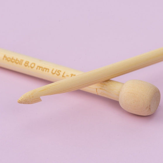 Tunesisches Häkelnadel-Set aus Bambus – 25 cm - Hobbii
3