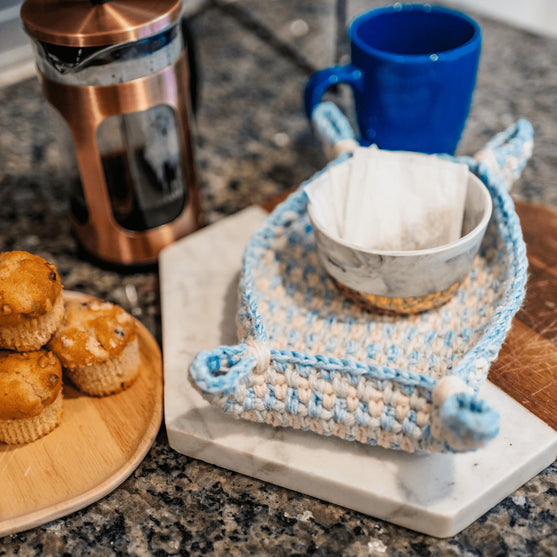 Dreifarbige Tabletts
3