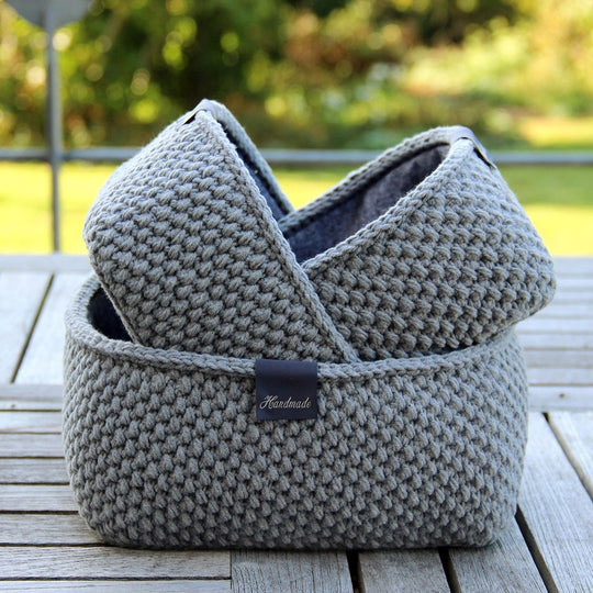 Moss Stitch Kurve - Firkantede