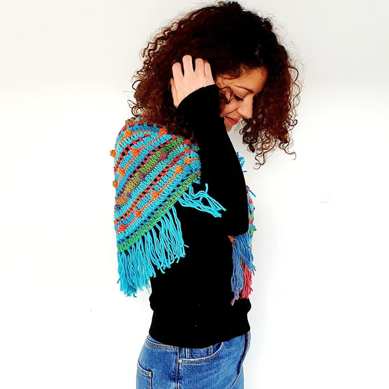 Fandango Noppen Poncho
2