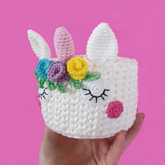 Kawaii Einhorn- Körbchen
2