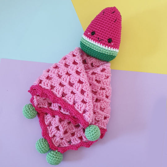 Kawaii Wassermelone - Schmusetuch