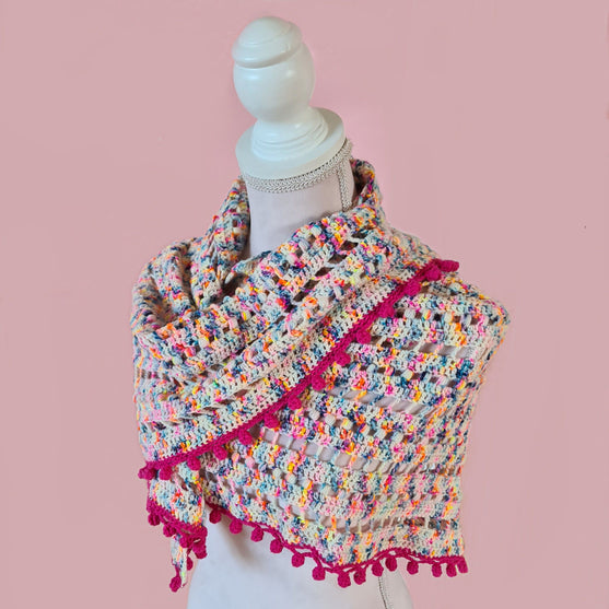 Bubble Gum Schal
4