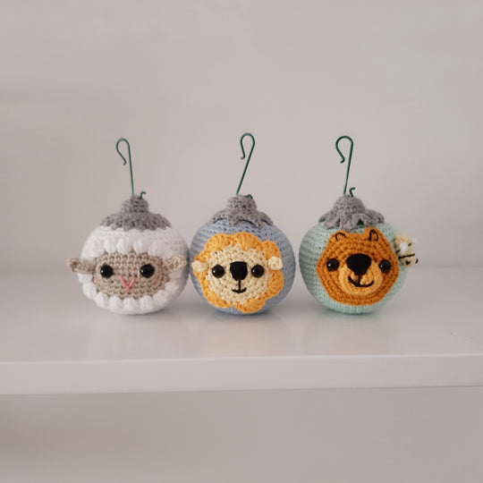 Weihnachtskugeln - Tiere