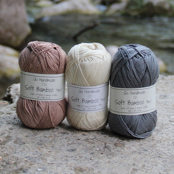 Soft Bamboo Fine - Go Handmade
3
