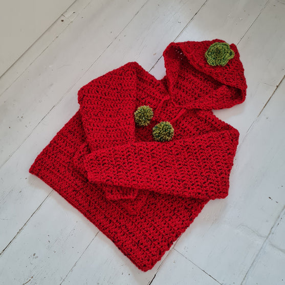Strawberry - Kinder Kapuzenpullover
8