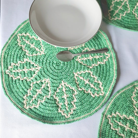 Mosaic Oak Leaf - Tischset
3