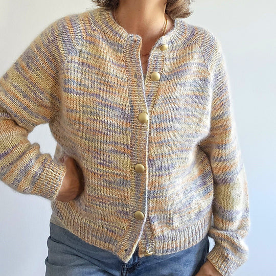 Hyggeprint - Strickjacke