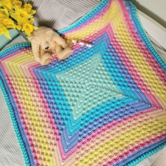 Kaleidobobble - Babydecke
3