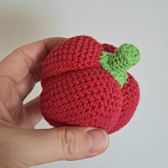 Gemüse – Tomate, Aubergine und Paprika
4