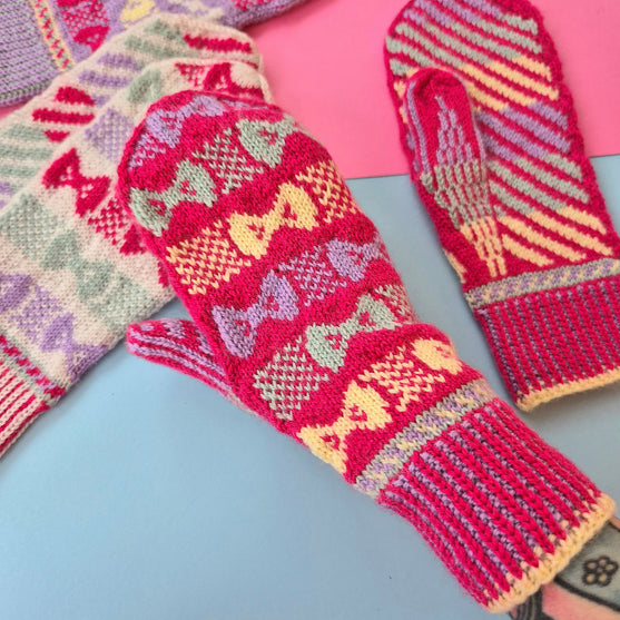 Bow Pop Mittens - Handschuhe
3